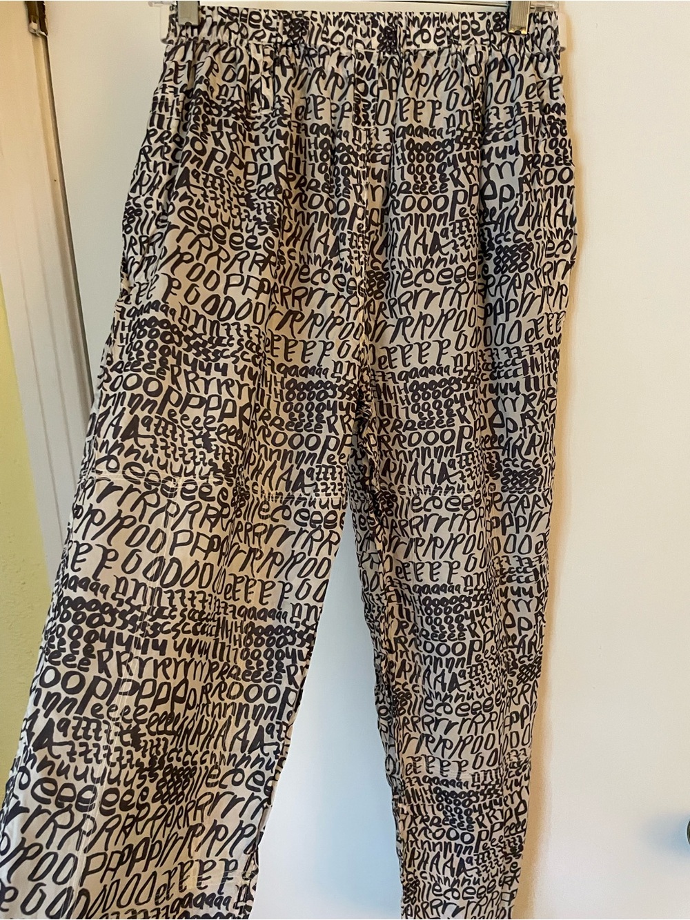 Proenza Schouler RARE Graphic Silky Pants